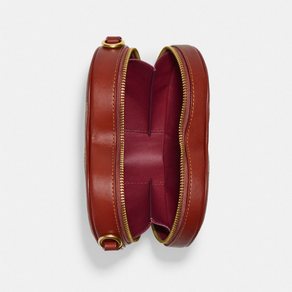 COACH®  Heart Bag In Signature Leather