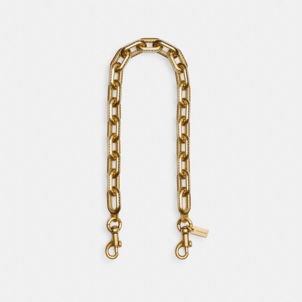 COACH®: Link Chain Strap