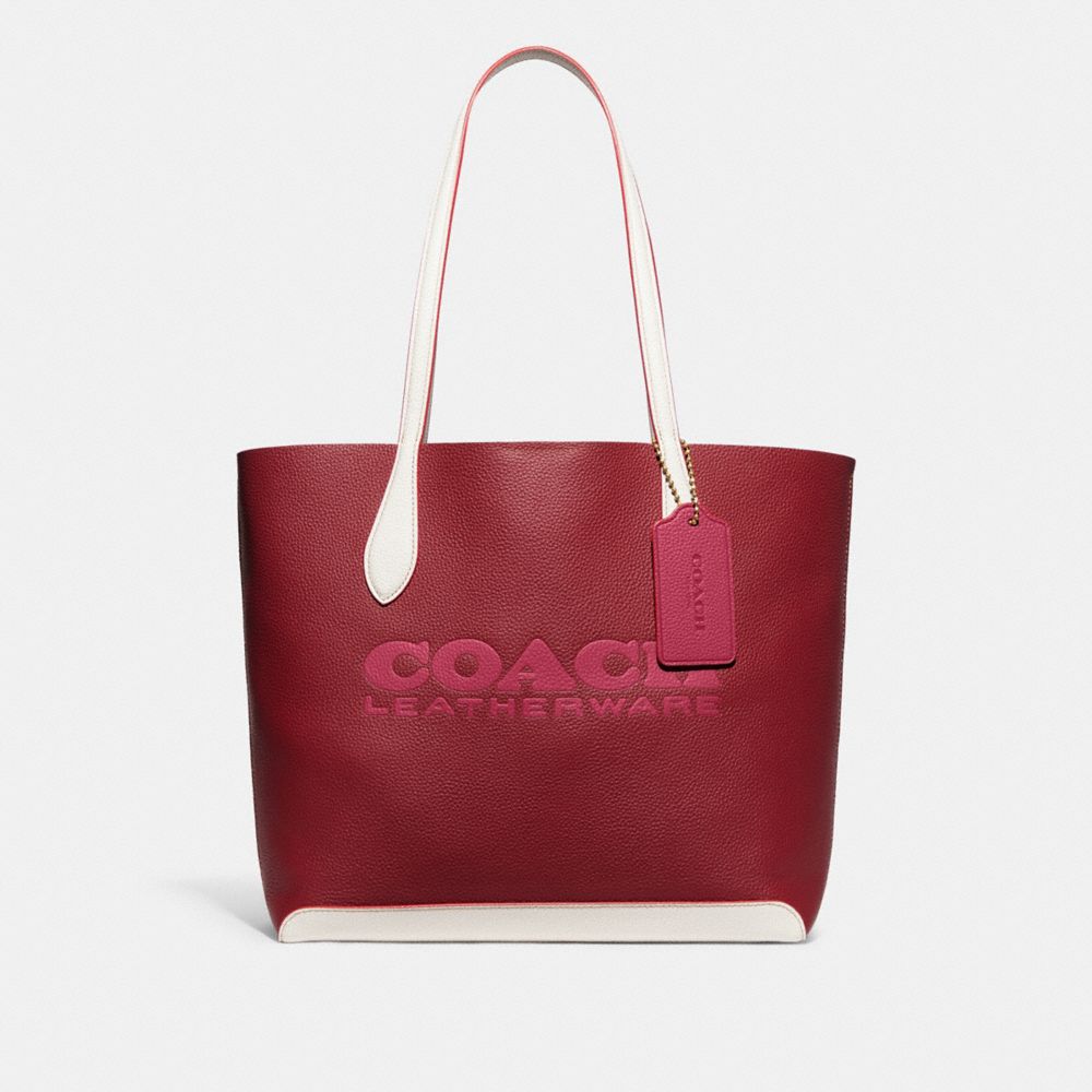 Coach Kia Logo Tote Bag