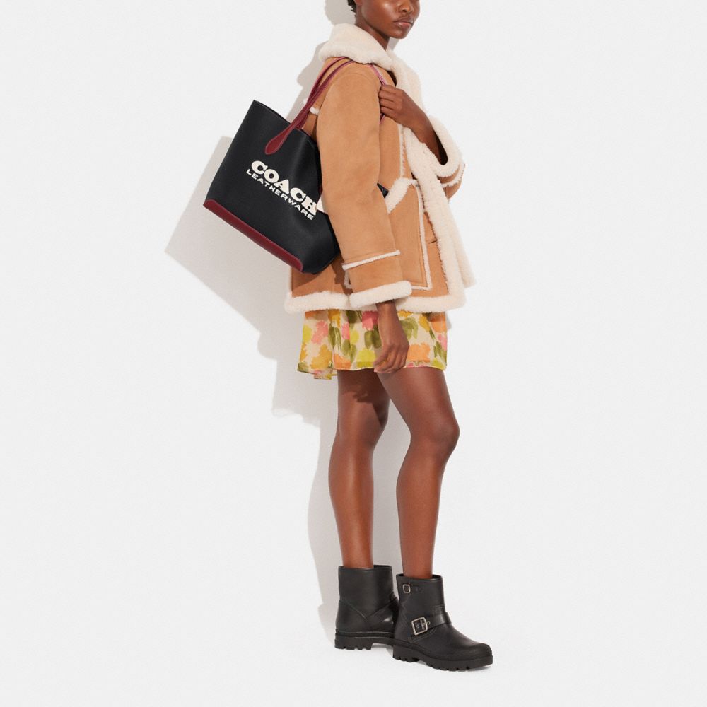 COACH®  Kia Tote In Colorblock