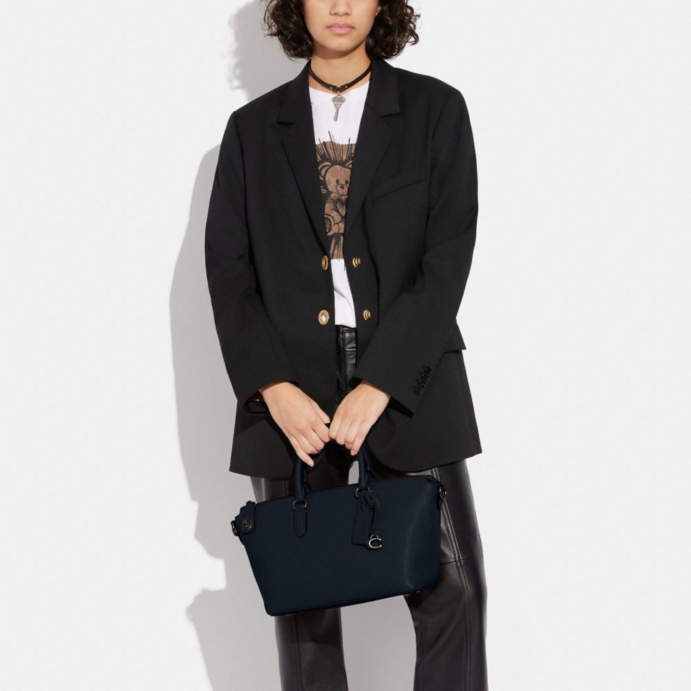 COACH®,Cara Satchel Bag,,Detail View