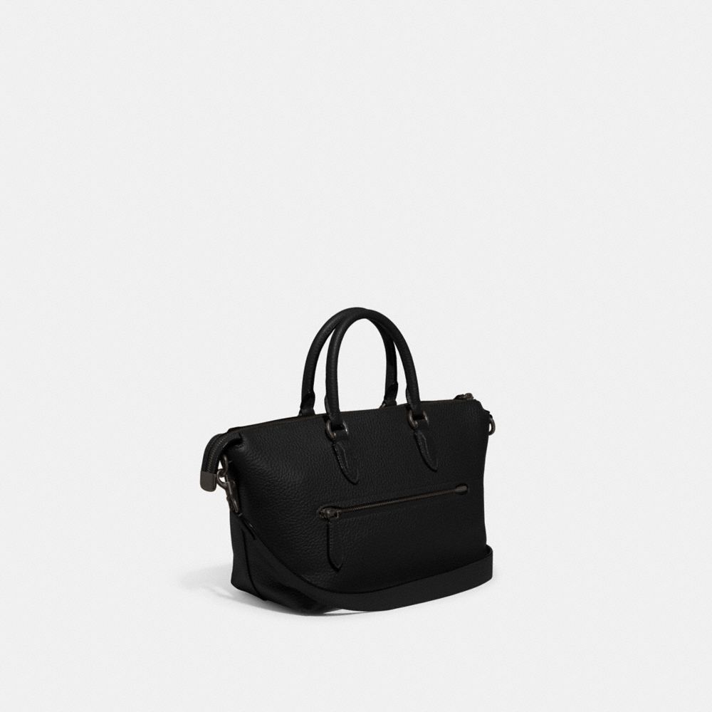 COACH®,Cara Satchel Bag,,Angle View