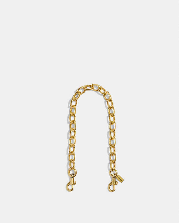 COACH®: Signature Link Chain Strap