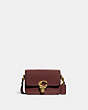 COACH®,STUDIO BAG 12,Patent Leather,Mini,Brass/Wine,Front View