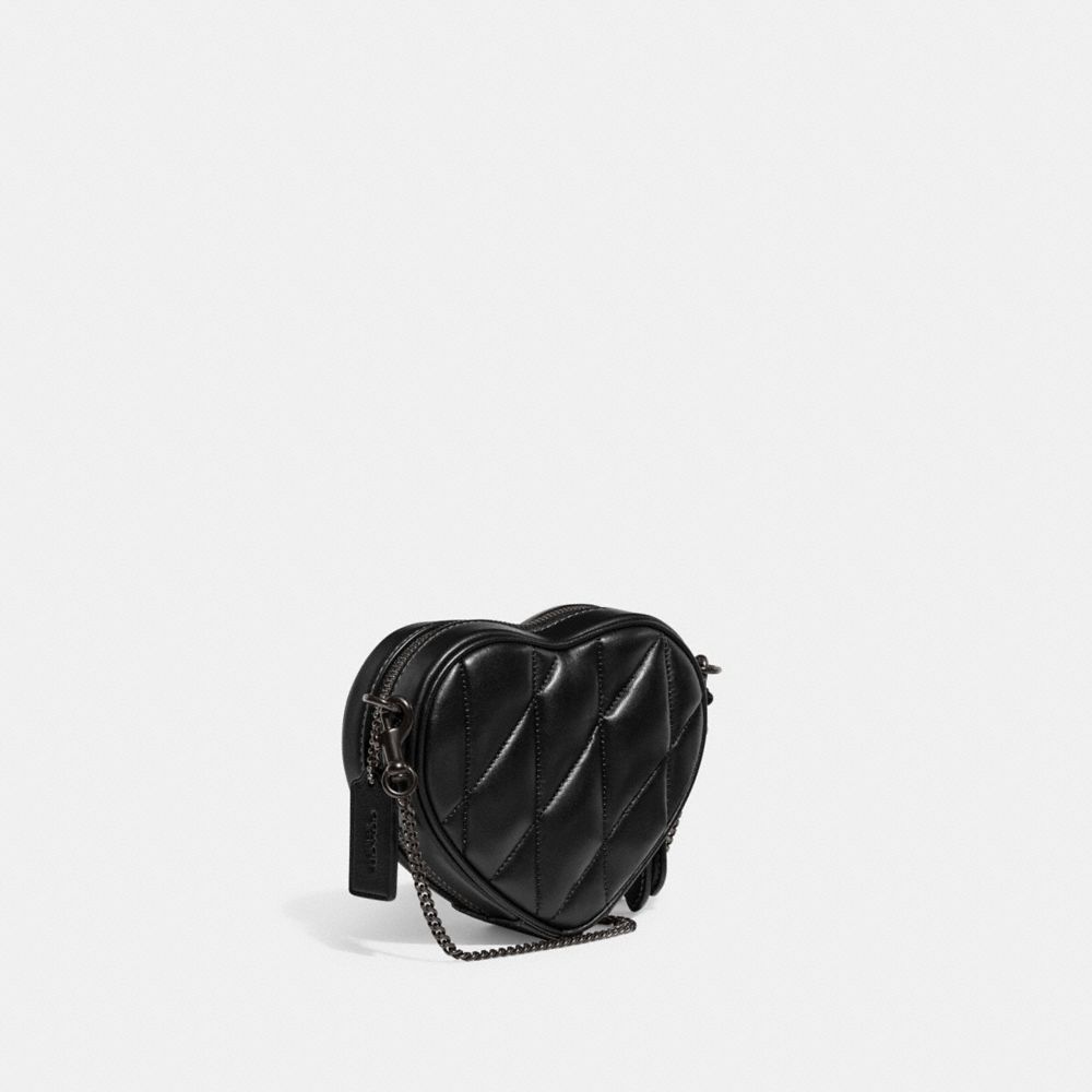 Heart Crossbody Bag 14 With Pillow Quilting