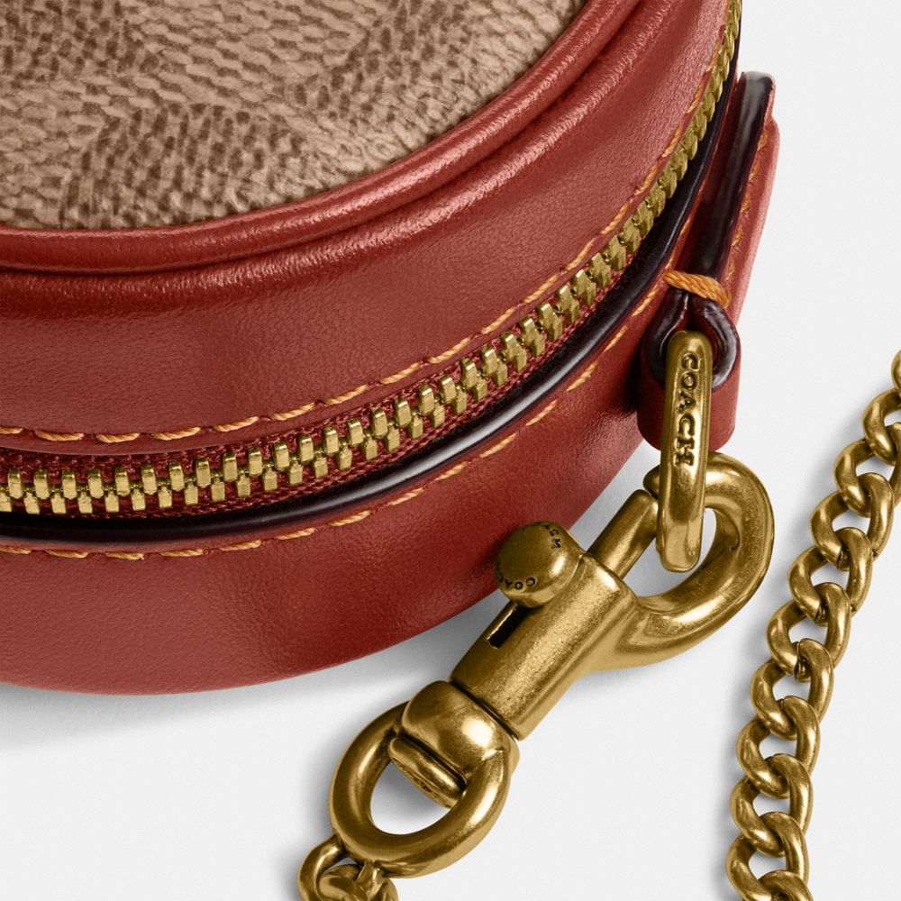 公式】COACH – コーチ | ハート クロスボディ 14・シグネチャー キャンバス
