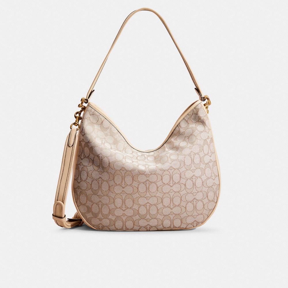 NEW RELEASE COACH SOFT TABBY HOBO IN SIGNATURE JACQUARD BAG