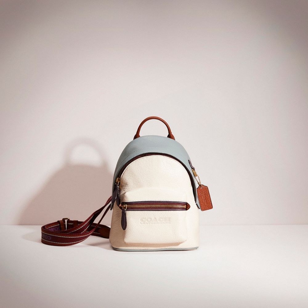 COACH Restored Charter Backpack 18 In Colorblock