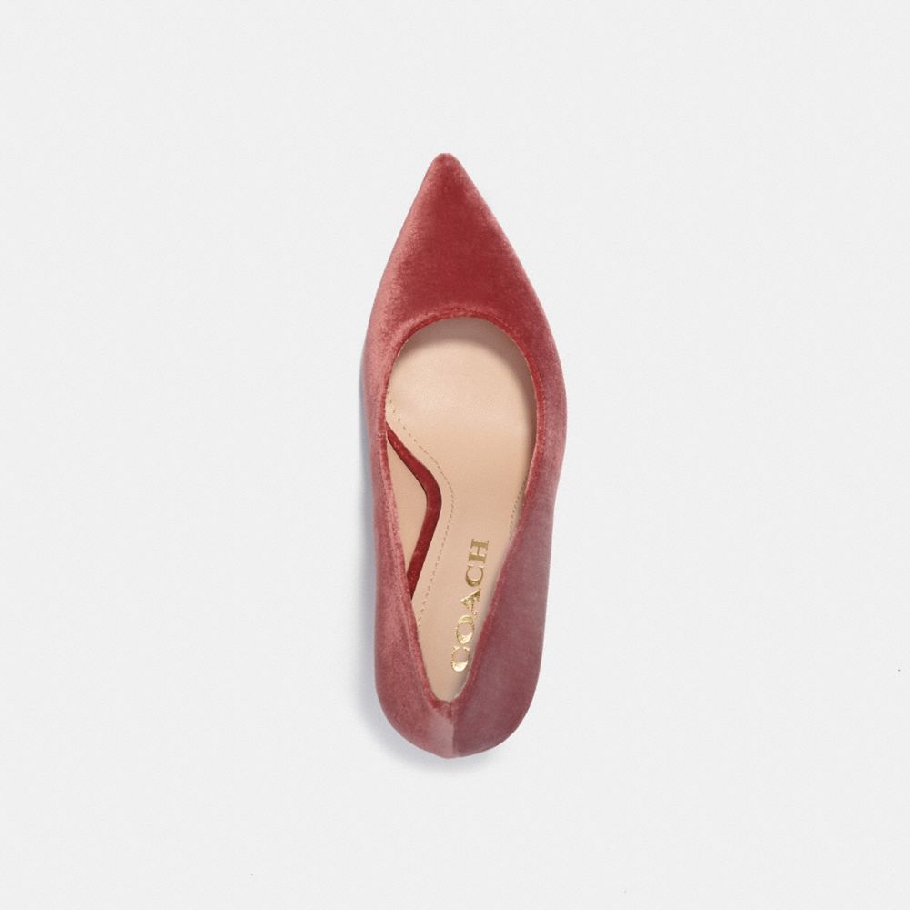 COACH®,Skyler Pump,,Inside View,Top View