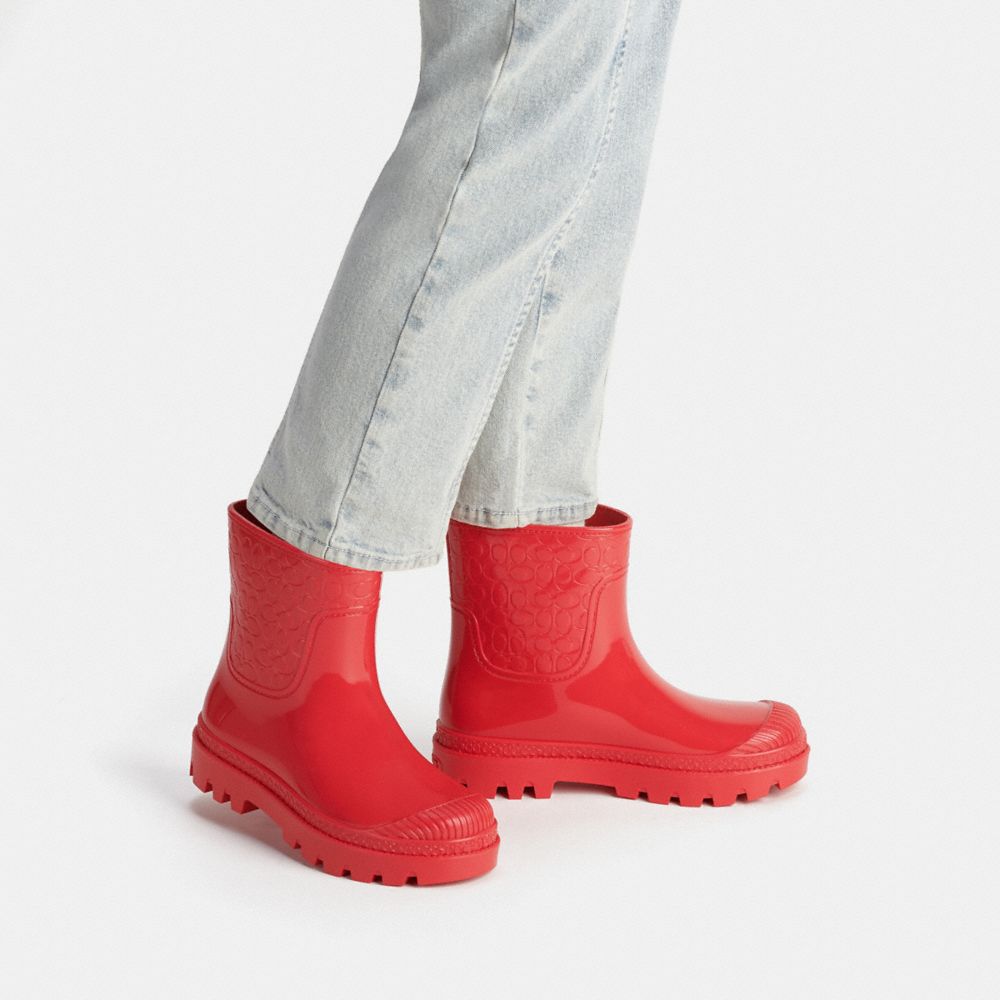 Rain boots best sale coach outlet