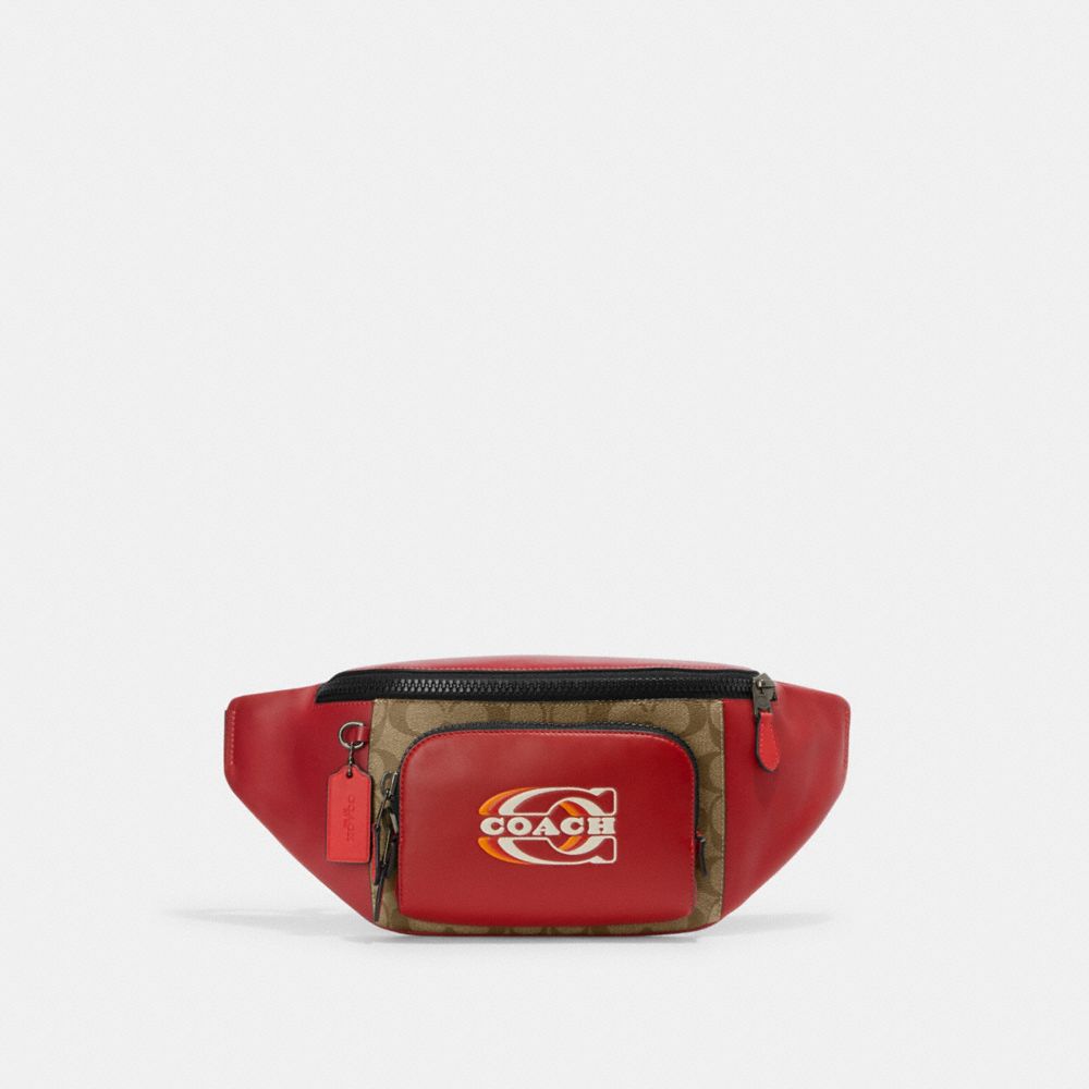 belt bag red