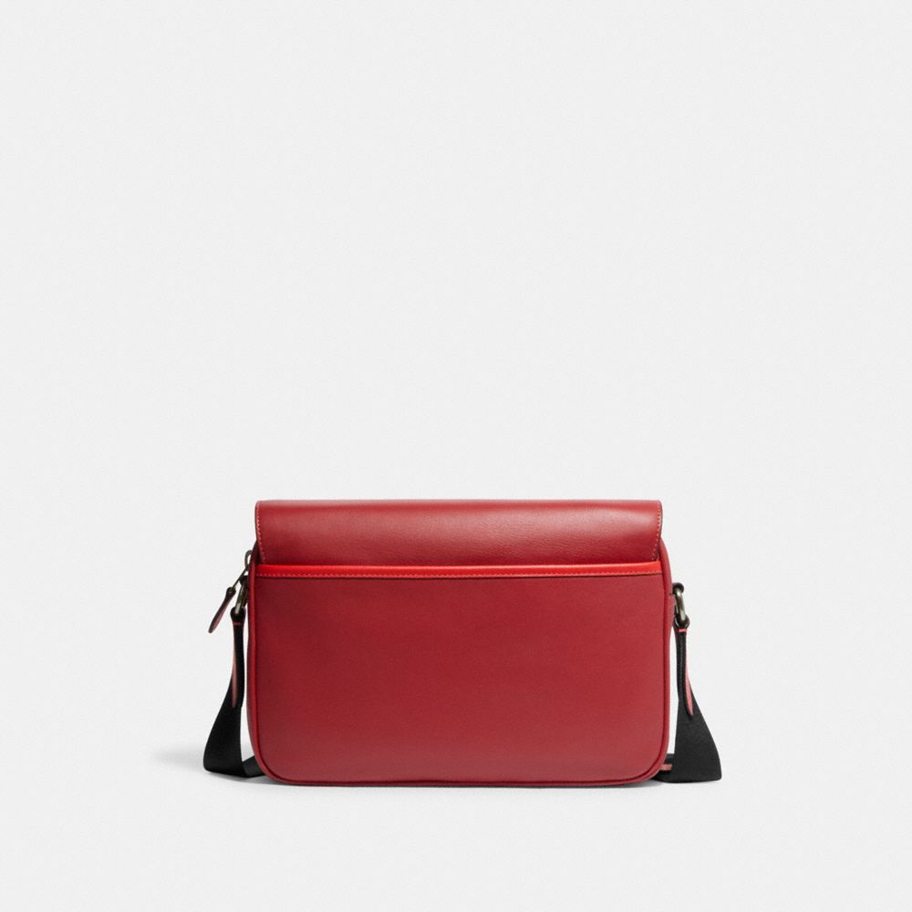 Track Crossbody Bag In Colorblock Signature Canvas With Coach Stamp