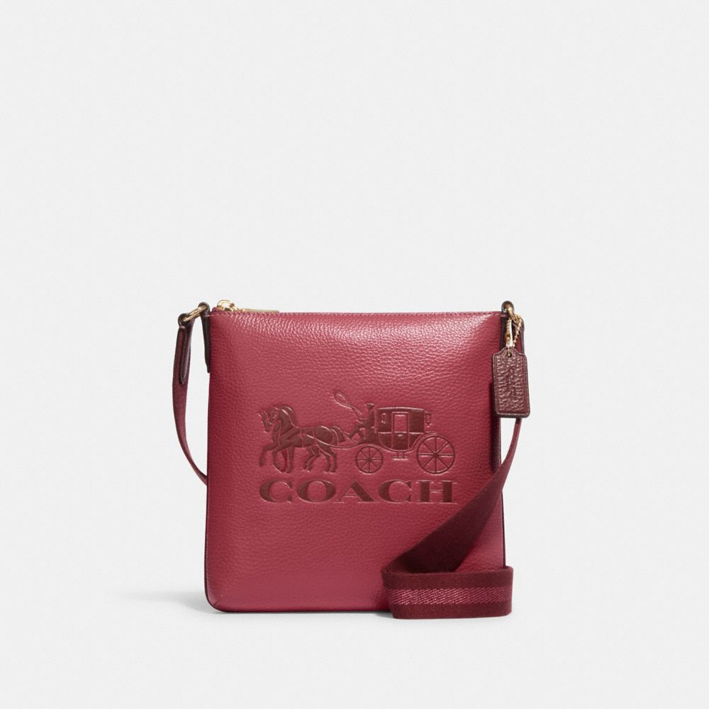 Coach Mini Rowan File Bag with Horse and Carriage