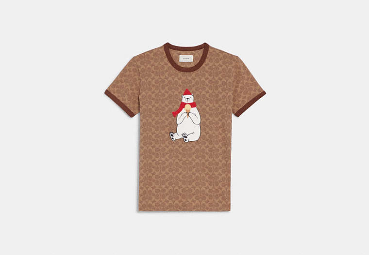 シグネチャー ポーラー ベア Tシャツ, ｶｰｷ, Product