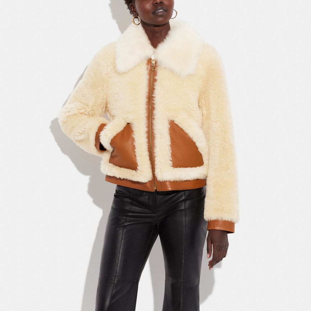 Shearling College Blouson - Ready to Wear