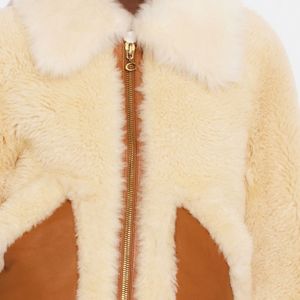 COACH® | Shearling Blouson