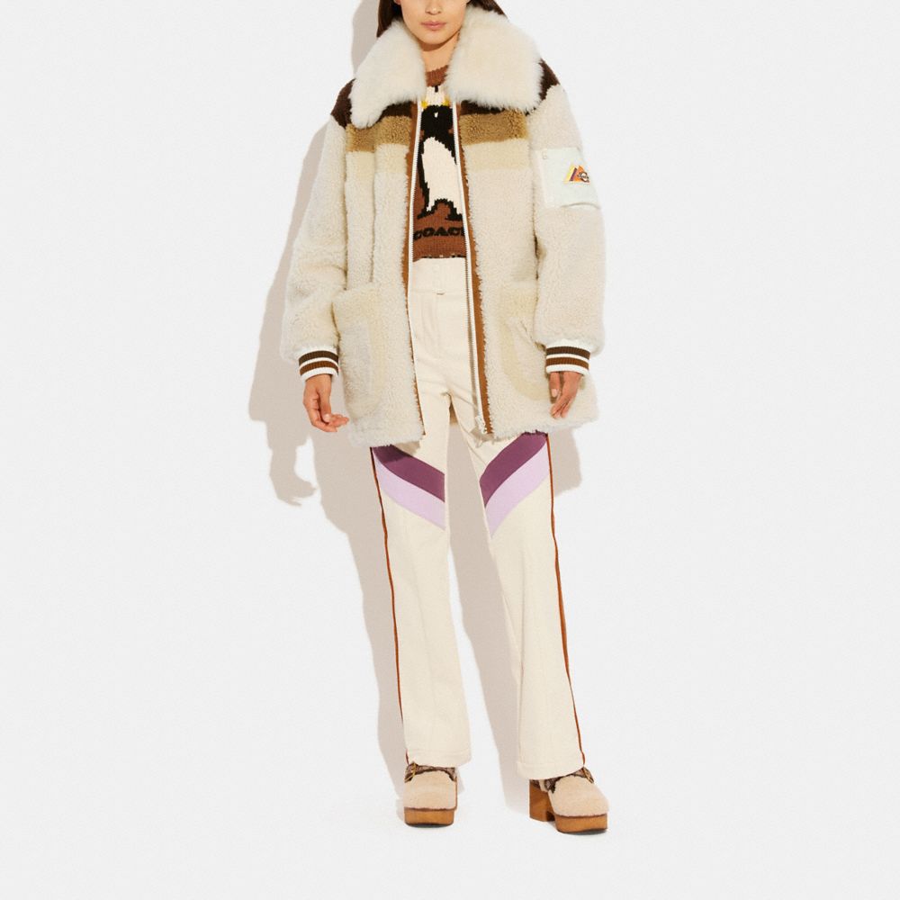 Shearling Ski Jacket