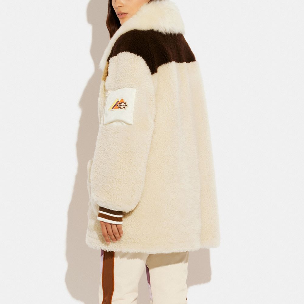 Shearling Ski Jacket