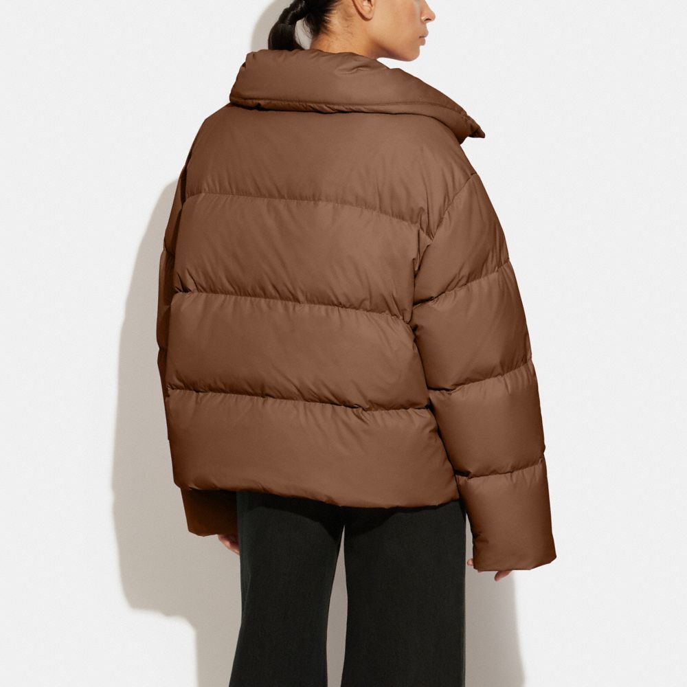 COACH®,Short Puffer Jacket,,Scale View