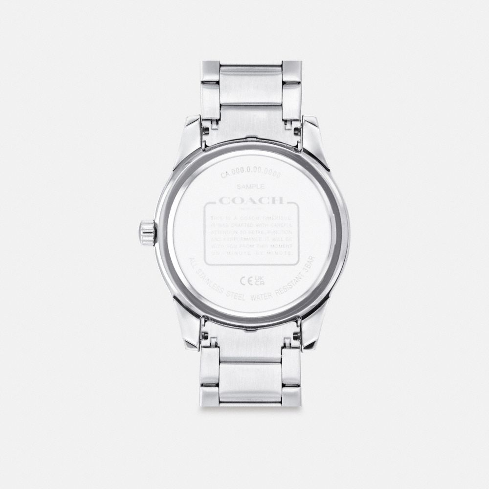 COACH®,ケイシー ウォッチ 42MM,腕時計,ﾌﾞﾗｯｸ