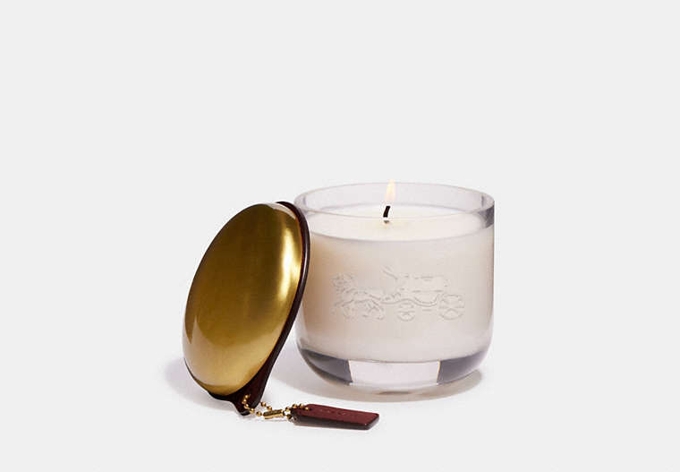 COACH®,COACH HOLIDAY CANDLE,Wax,Wine Multi,Front View