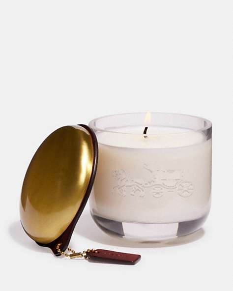 COACH®,COACH HOLIDAY CANDLE,Wax,Wine Multi,Front View