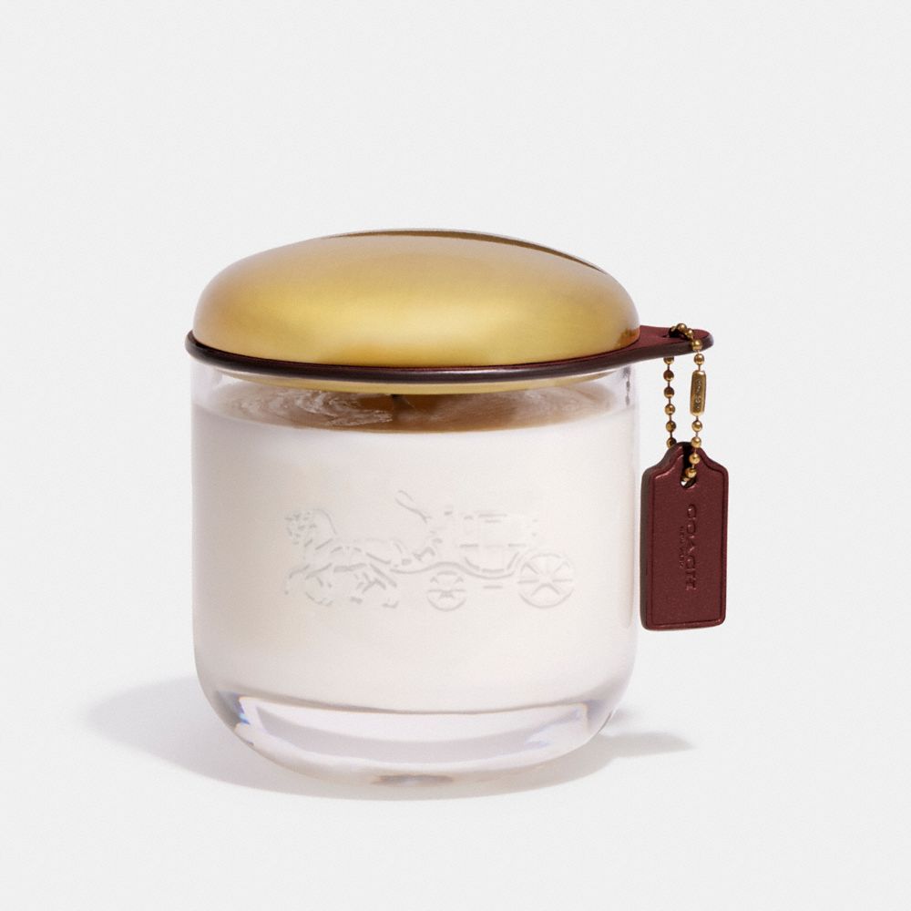 COACH®,COACH HOLIDAY CANDLE,Wine Multi,Angle View