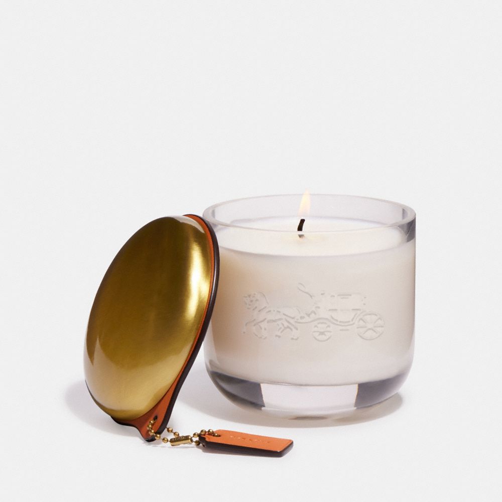 COACH®,COACH HOLIDAY CANDLE,Clear Multi,Front View image number 0