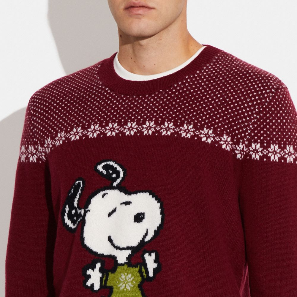 COACH® | Coach X Peanuts Snoopy Sweater