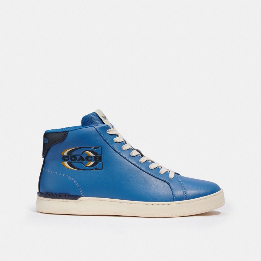 COACH® | Clip High Top Sneaker With Retro Signature