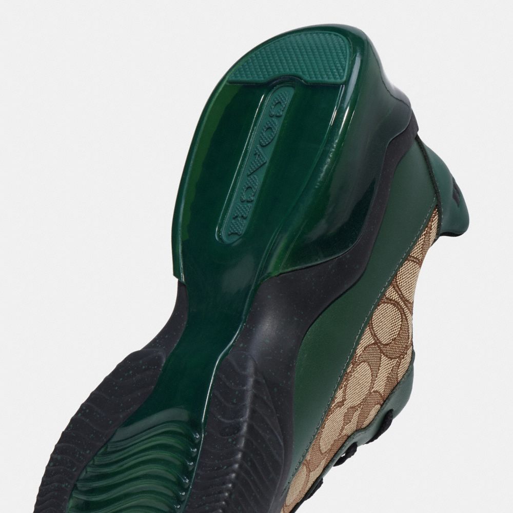 COACH®,Citysole Runner In Signature Jacquard,,Closer View