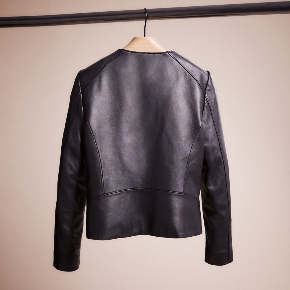 Restored Tailored Leather Jacket