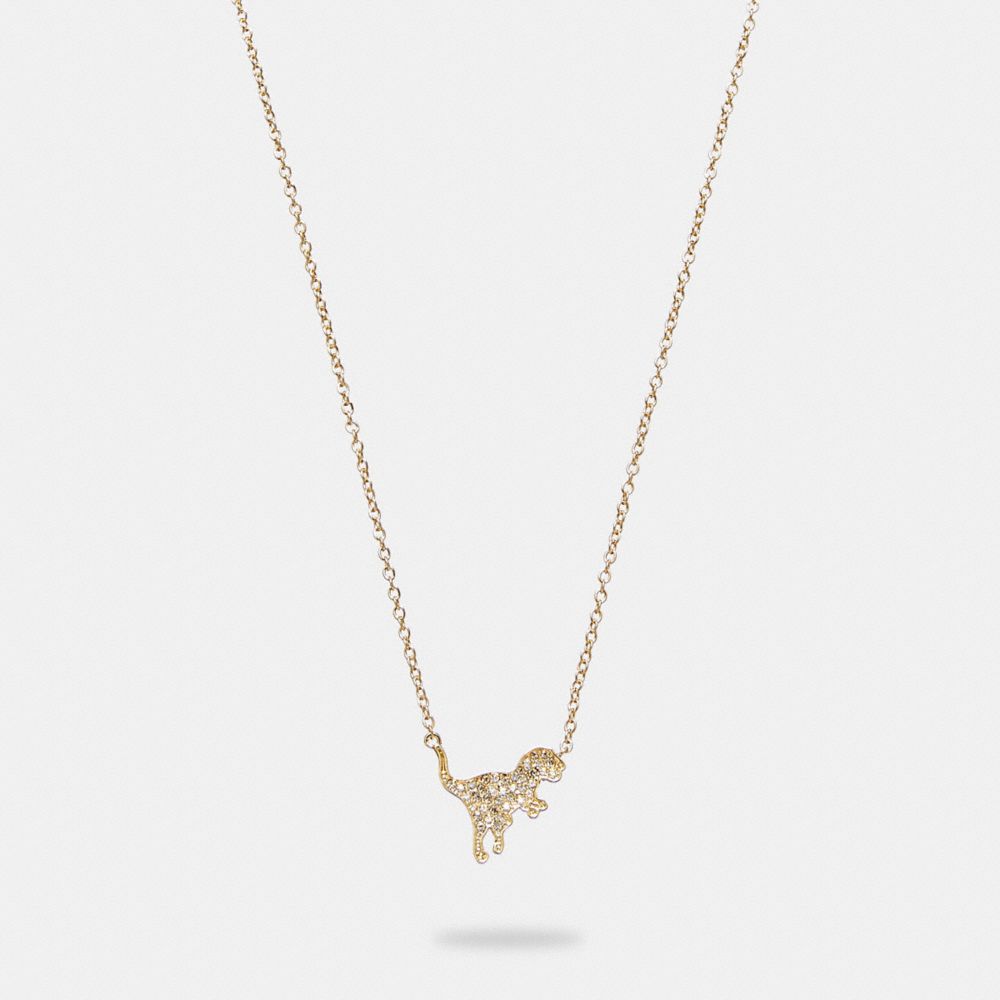 Collier à pendentif Rexy à pavé