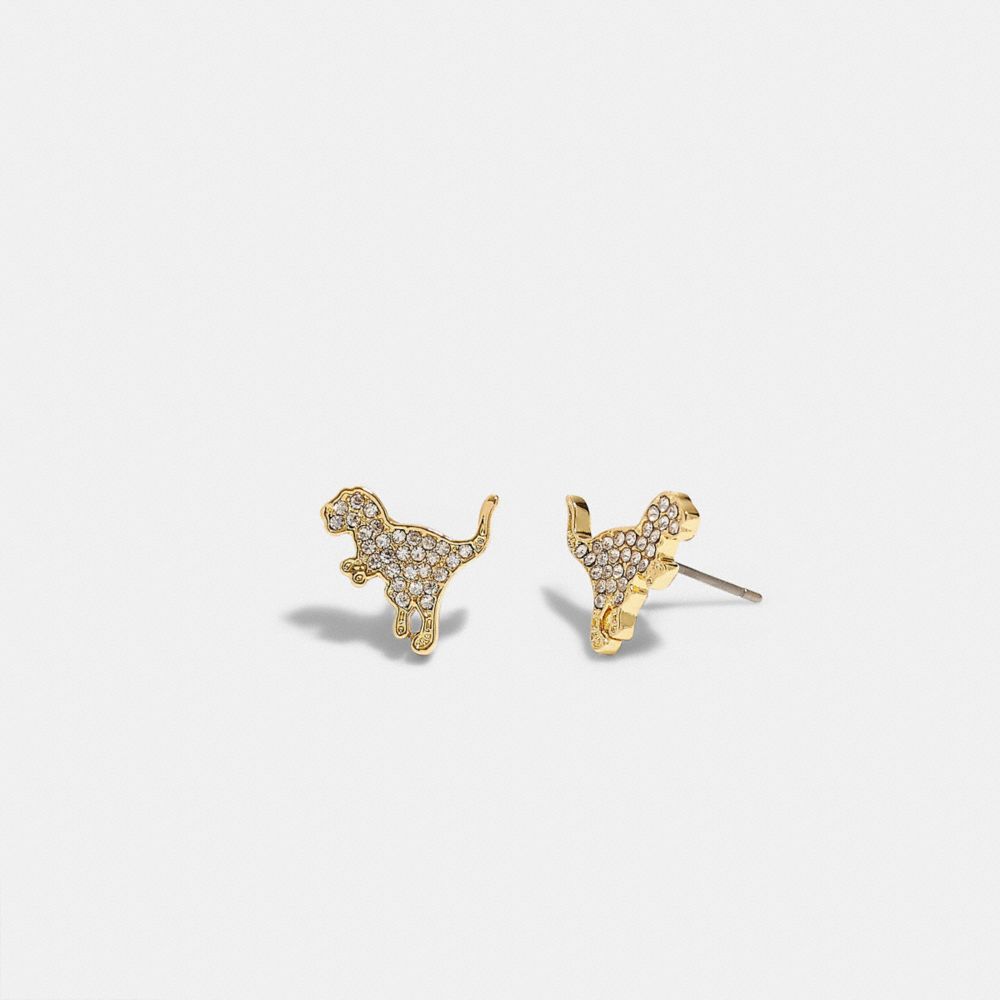 Coach rexy stud deals earrings