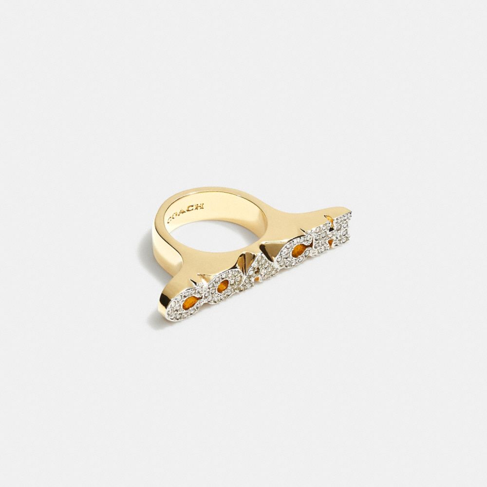 Pavé Coach Ring