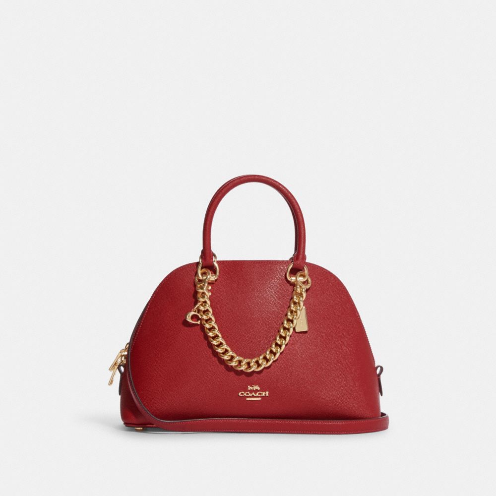 Coach Mini Sierra Satchel in Crossgrain Leather