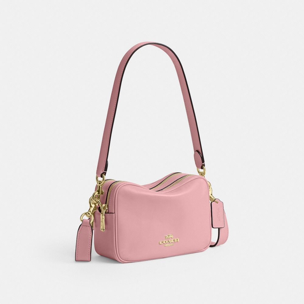 Mini Carey Crossbody Bag In Signature Denim