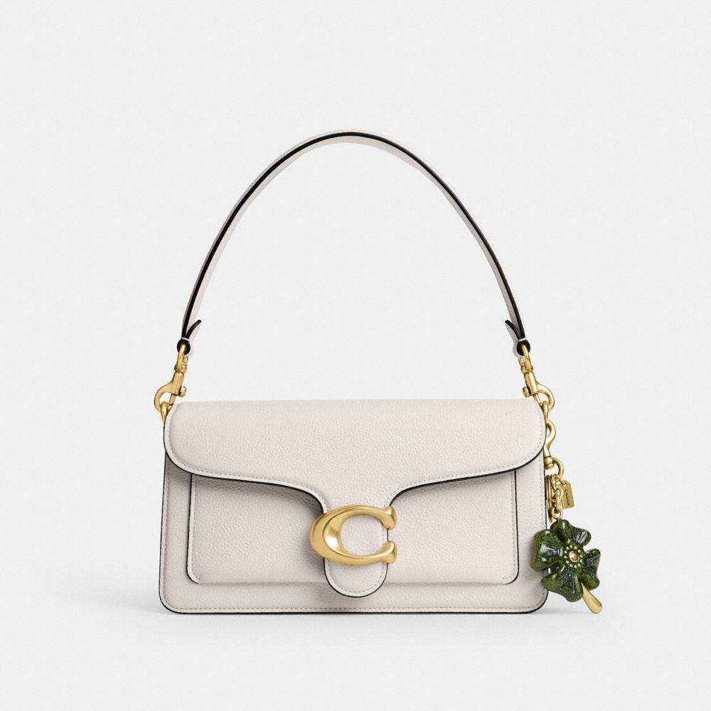 Женские брелоки Coach Four Leaf Clover Bag Charm — фото 2