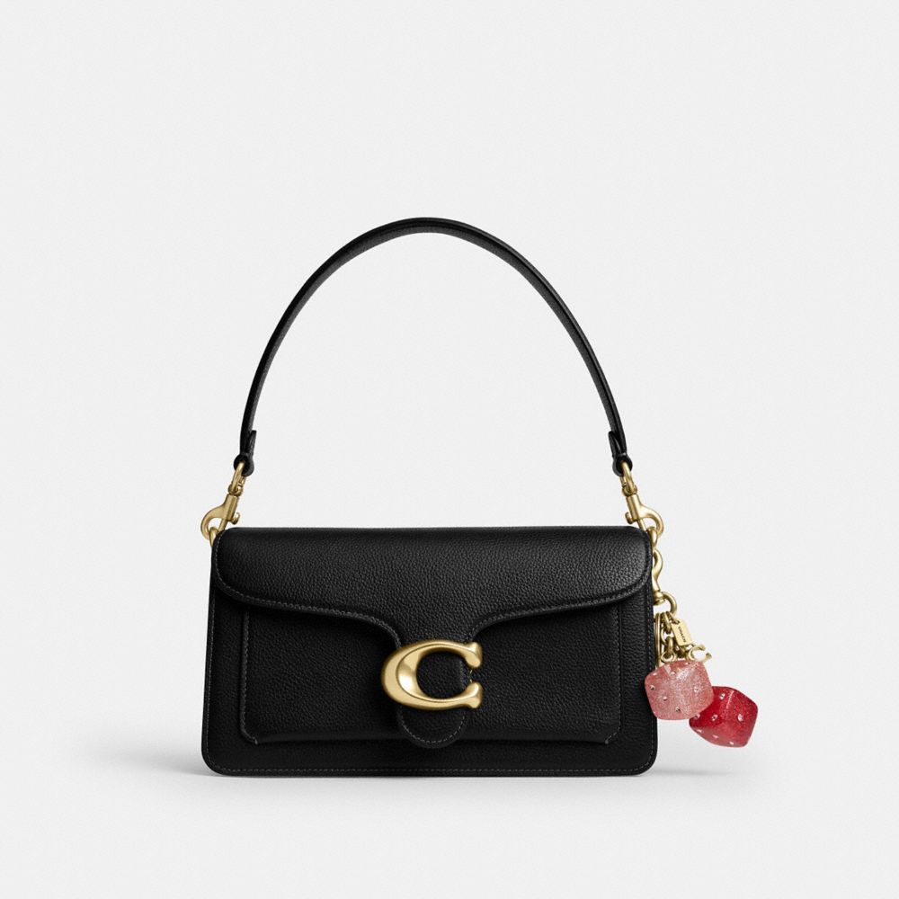 COACH®,Dice Bag Charm,Pink,Angle View