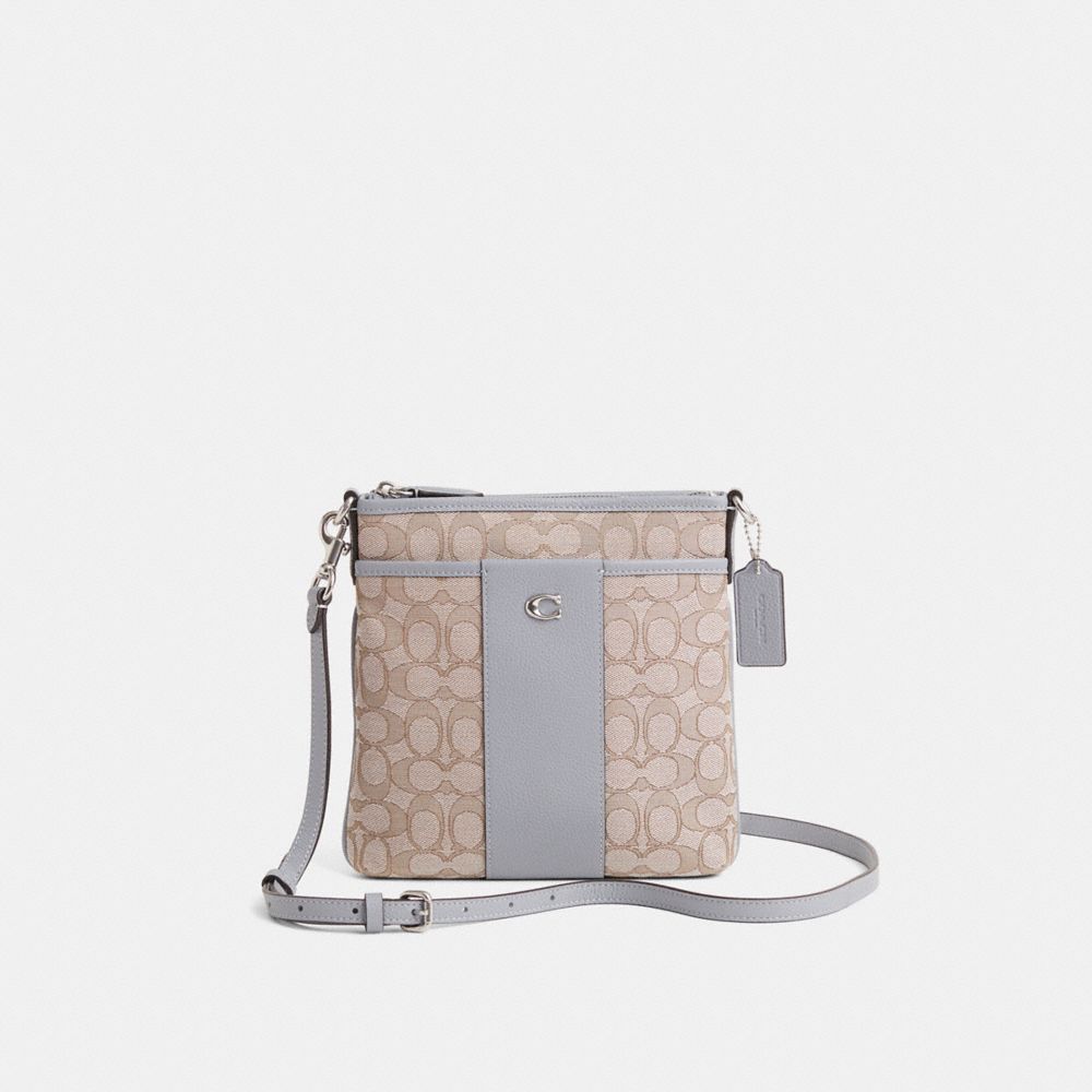 Coach Restored Kitt Messenger Crossbody Bag In Signature Jacquard
