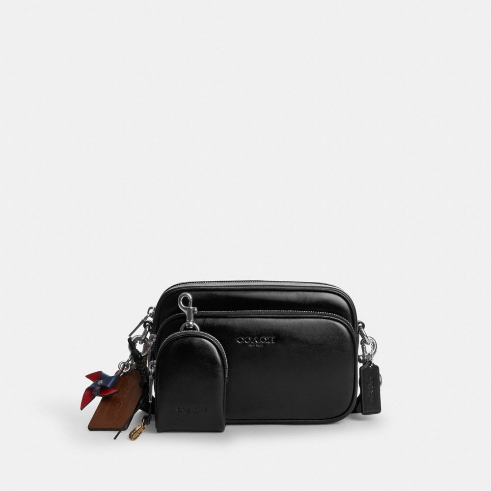 COACH®,Finlay Crossbody Bag With Charms,,Front View