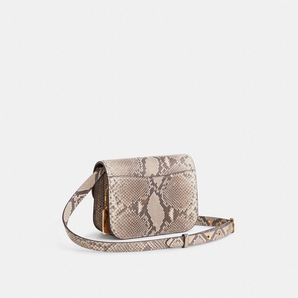 COACH®,Restored Idol Bag In Python,,Angle View