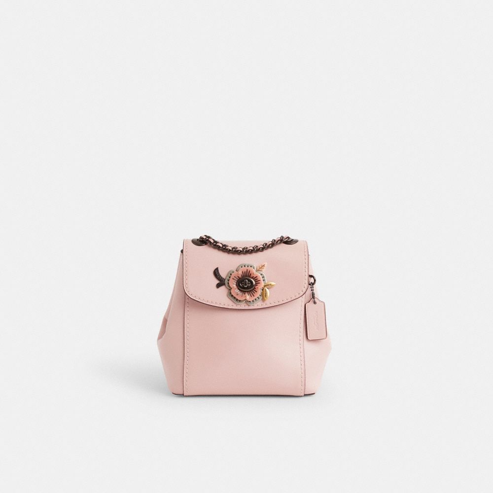 Coach Restored Parker Convertible Backpack 16 With Tea Rose Stones