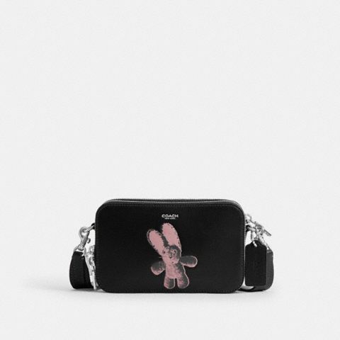 Coach Clinton Crossbody Bag With Floppy Graphic