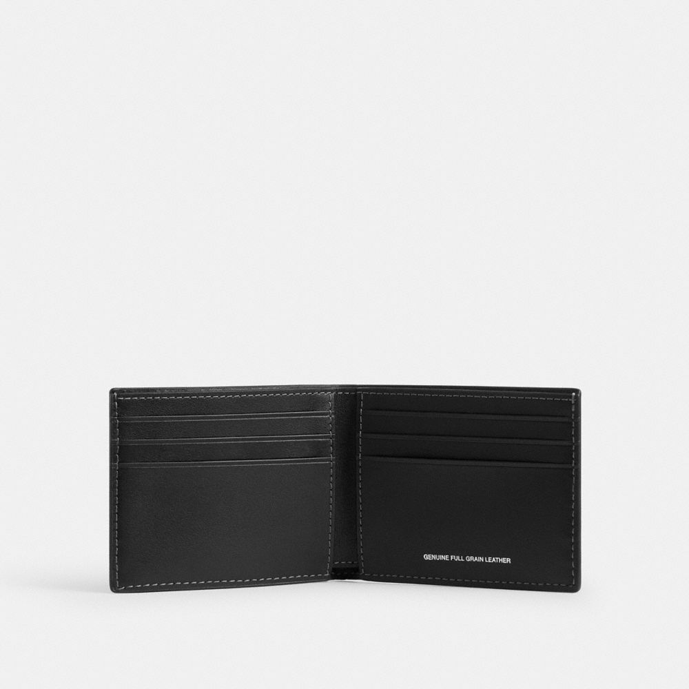 Slim Billfold Wallet With Floppy Graphic