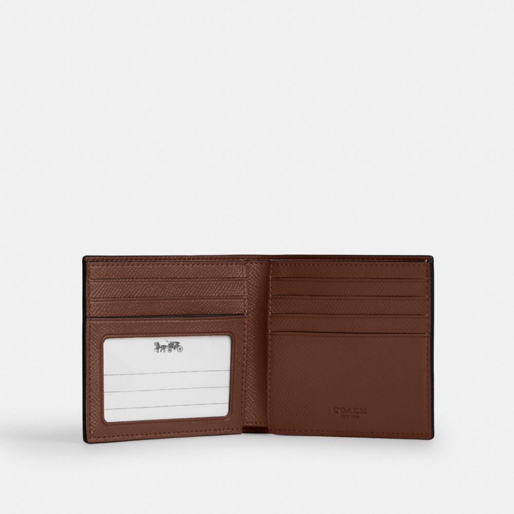 COACH®,Id Billfold Wallet,,Inside View,Top View