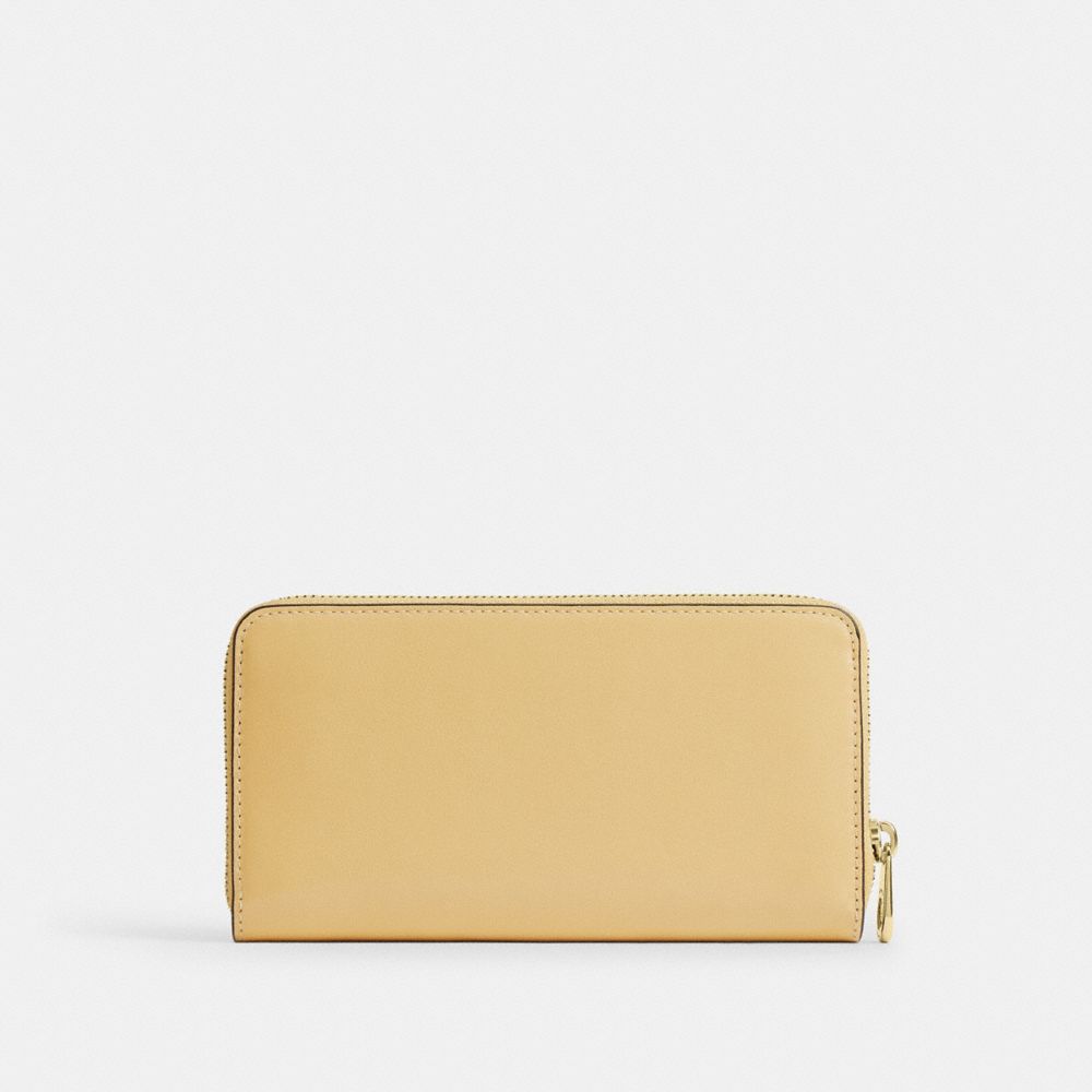 Long Zip Around Wallet With Quilting | Wallets | Coach | COACH®