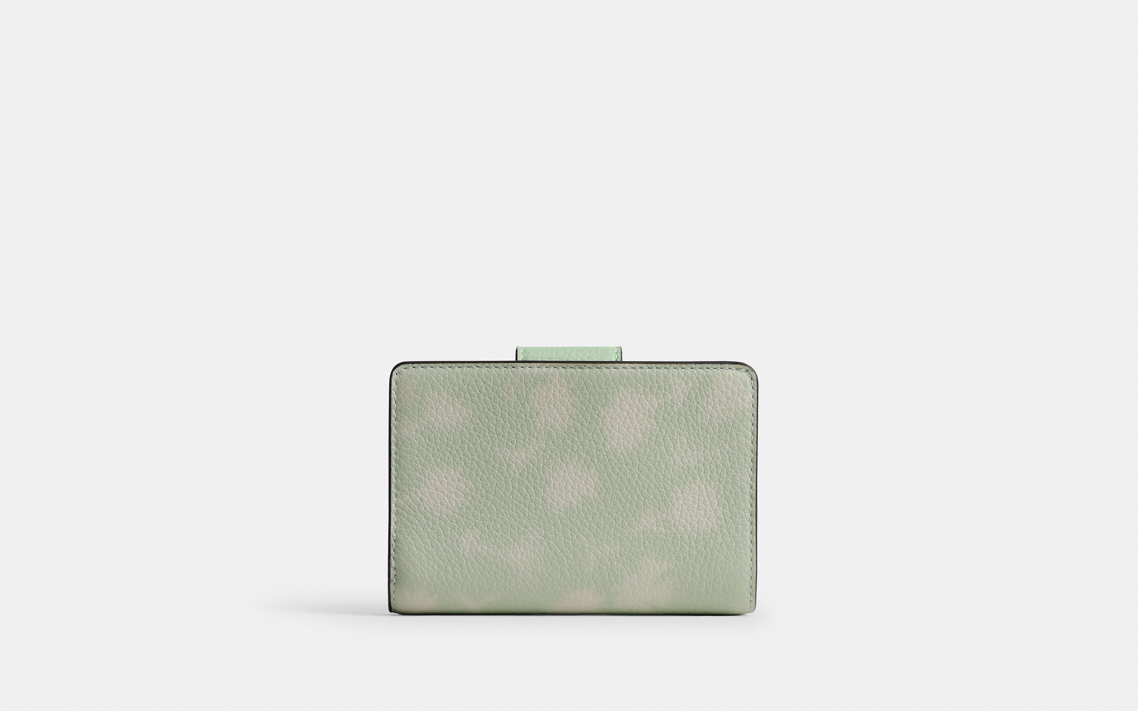 Medium Corner Zip Wallet With Floral Print