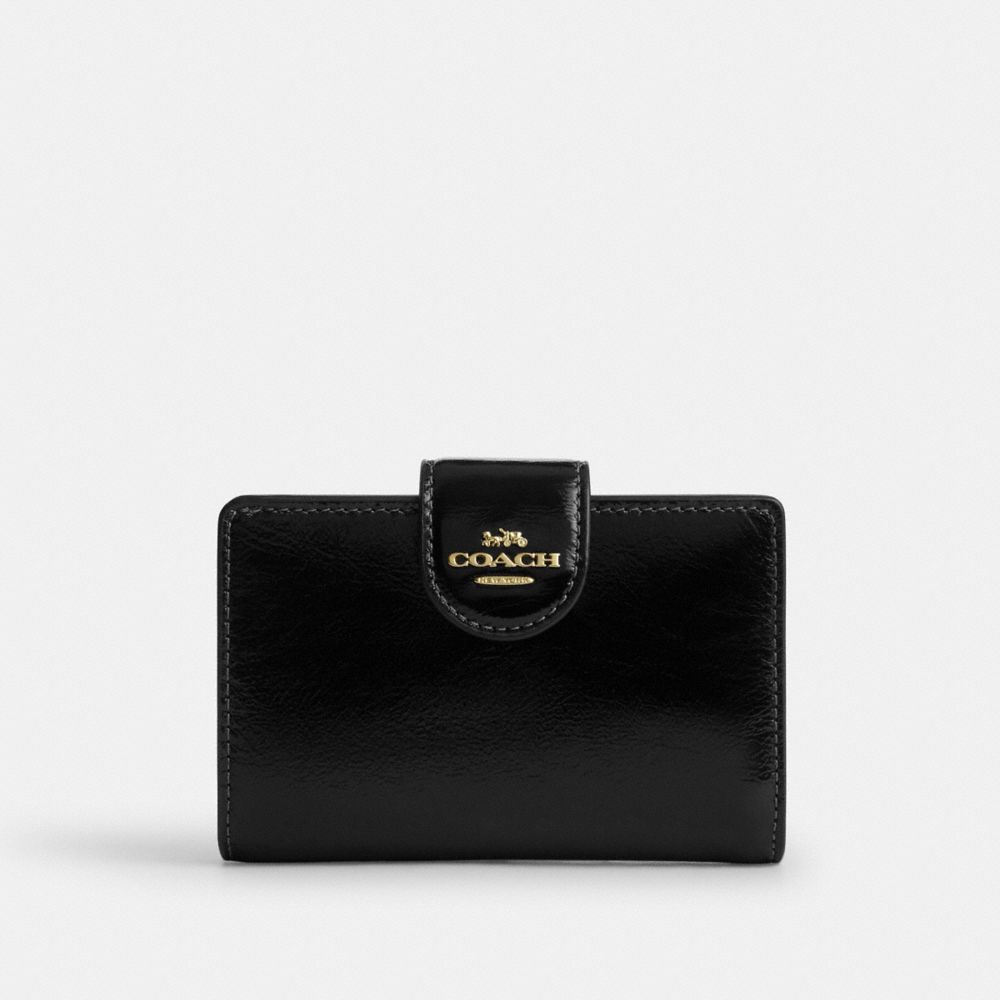 COACH®,Doré/Noir,Front View