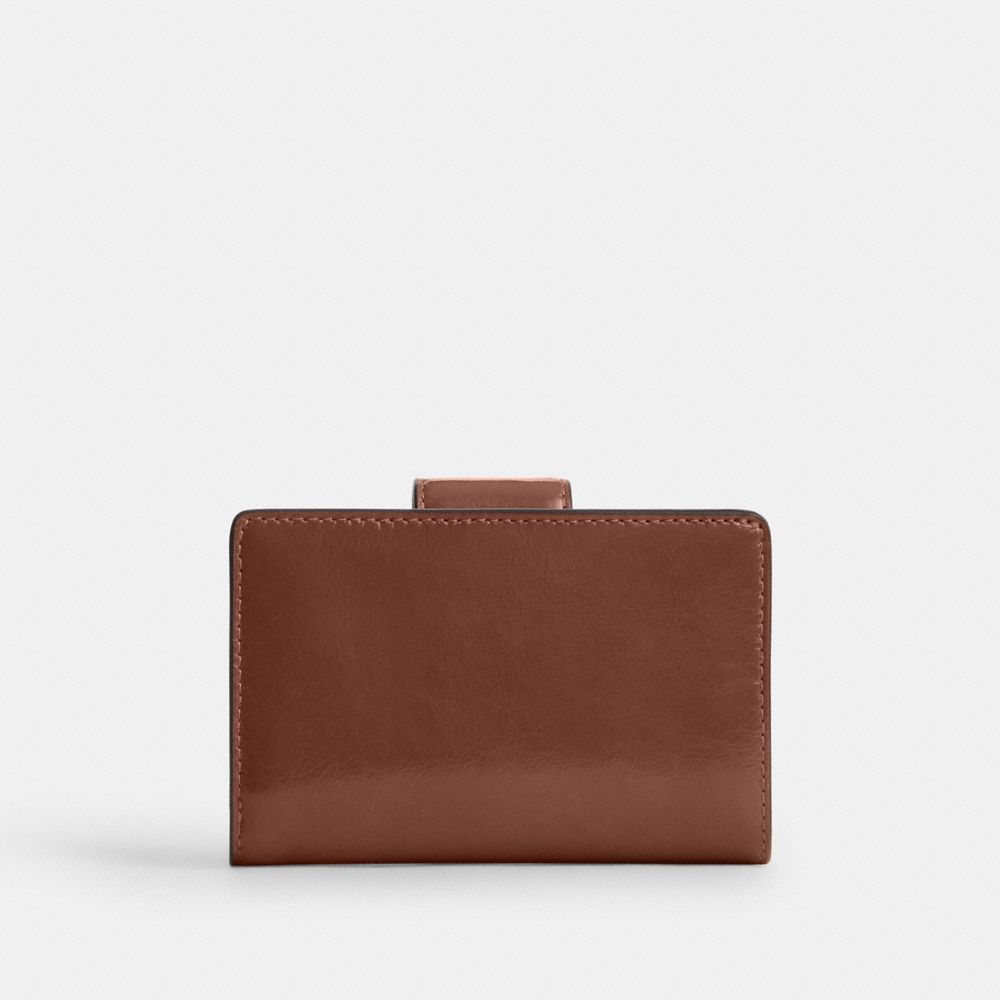 COACH®,Medium Corner Zip Wallet,,Back View